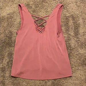 American eagle mauve tank top